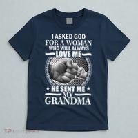 I Asked God For Grandma T-Shirt thumb 5