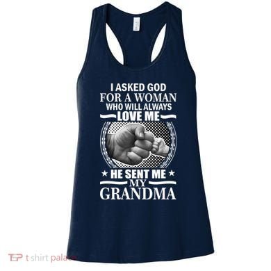 I Asked God For Grandma Women's Tank Top