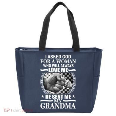 I Asked God For Grandma Tote Bag