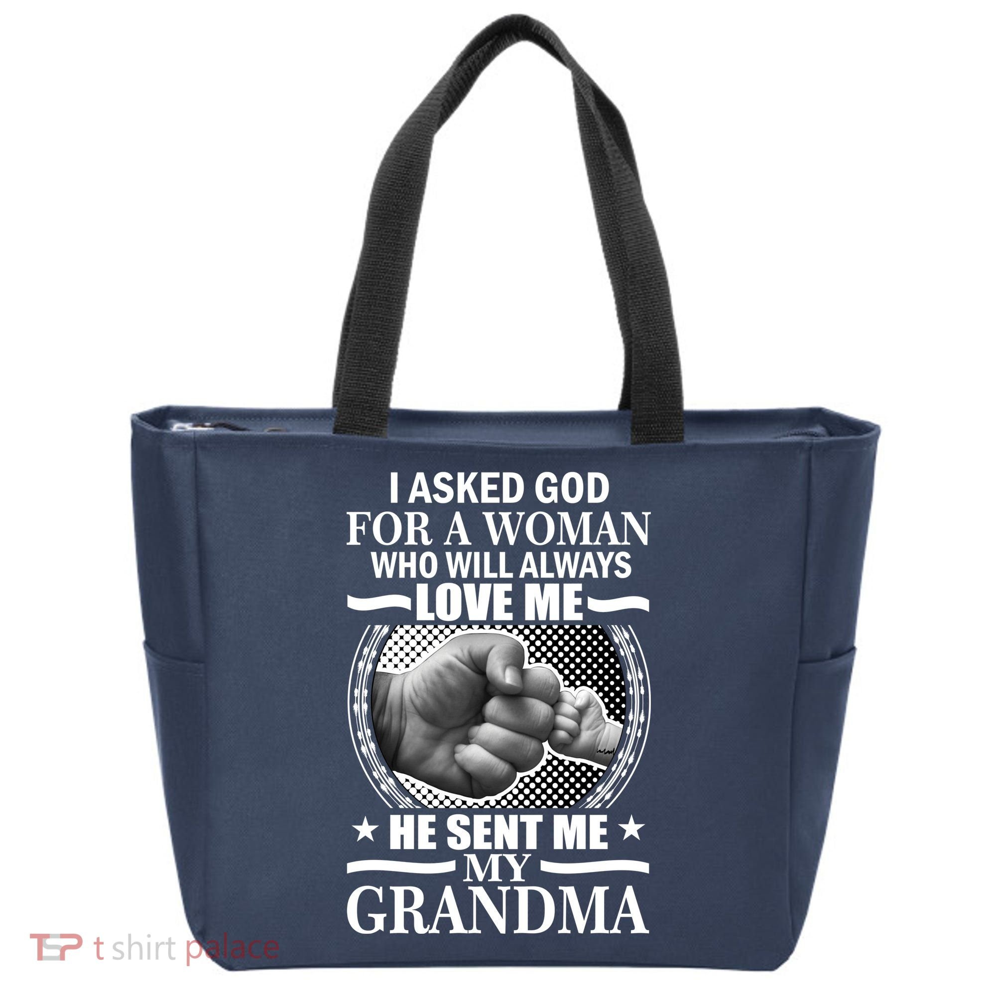 I Asked God For Grandma Tote Bag