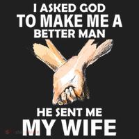 I Asked God To Make Me A Better Man Hat thumb 2