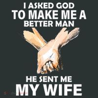 I Asked God To Make Me A Better Man Backpack thumb 2