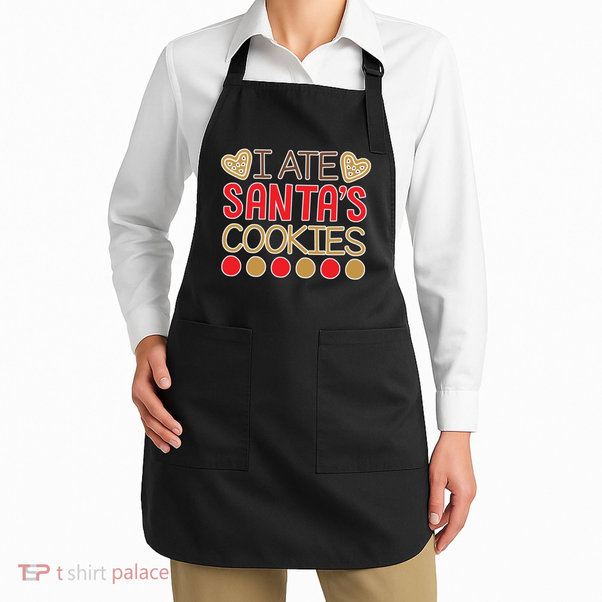 I Ate Santa's Cookie Apron