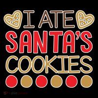 I Ate Santa's Cookie Button thumb 1