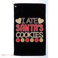 I Ate Santa's Cookie Golf Towel thumb 0