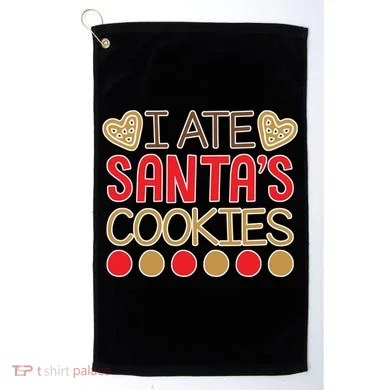 I Ate Santa's Cookie Golf Towel