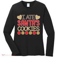 I Ate Santa's Cookie Women's Long Sleeve Shirt thumb 0