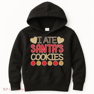 I Ate Santa's Cookie Kids Hoodie