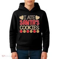 I Ate Santa's Cookie Kids Hoodie thumb 4
