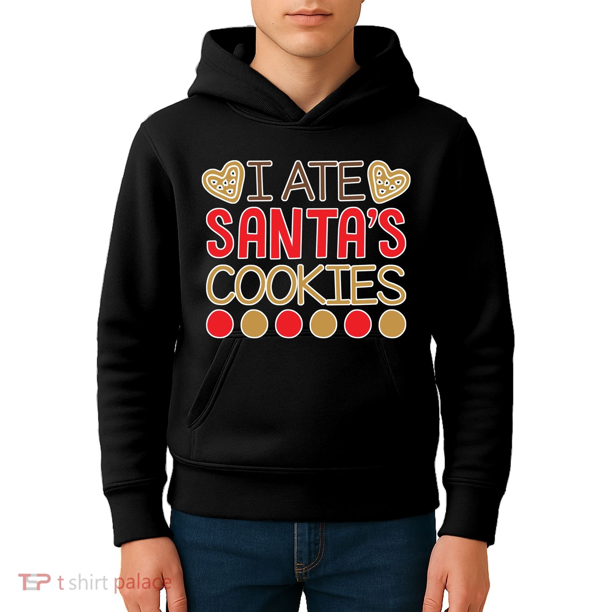 I Ate Santa's Cookie Kids Hoodie