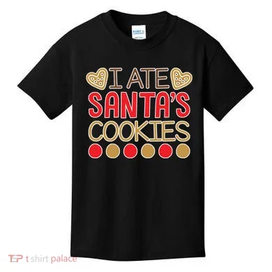 I Ate Santa's Cookie Kids T-Shirt