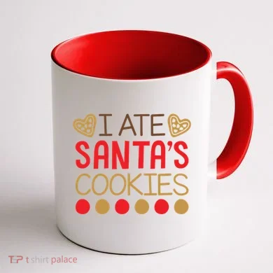 I Ate Santa's Cookie Coffee Mug back