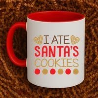 I Ate Santa's Cookie Coffee Mug thumb 2