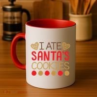 I Ate Santa's Cookie Coffee Mug thumb 4