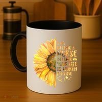 I Became A Nurse Because Your life Is Worth My Time Coffee Mug thumb 4