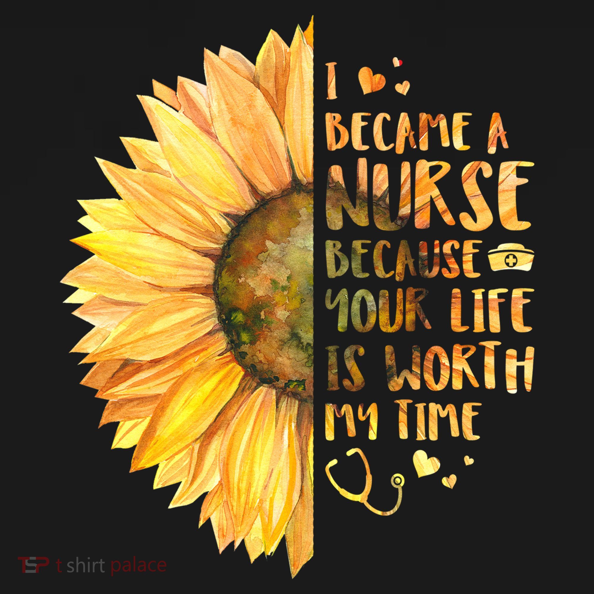 I Became A Nurse Because Your life Is Worth My Time Ornament