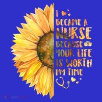 I Became A Nurse Because Your life Is Worth My Time Baby Bodysuit thumb 2