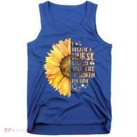 I Became A Nurse Because Your life Is Worth My Time Tank Top thumb 0