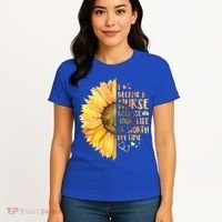 I Became A Nurse Because Your life Is Worth My Time Women's T-Shirt thumb 4