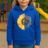 I Became A Nurse Because Your life Is Worth My Time Kids Hoodie thumb 3