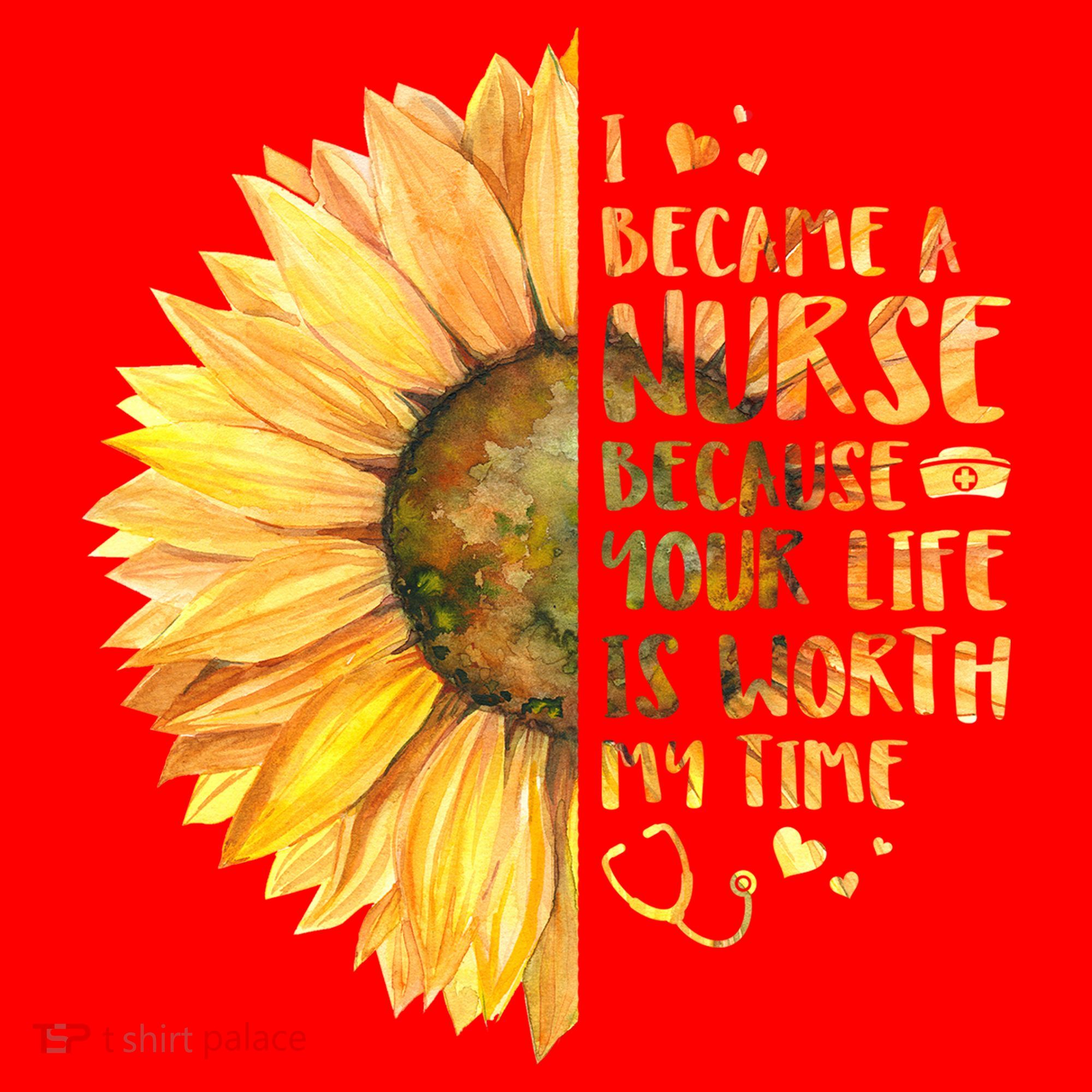 I Became A Nurse Because Your life Is Worth My Time Santa Hat