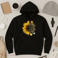 I Became A Teacher Because Your Life Is Worth My Time Hoodie thumb 3