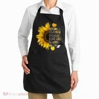 I Became A Teacher Because Your Life Is Worth My Time Apron thumb 2