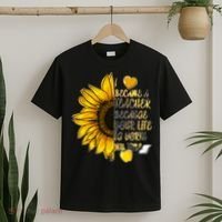 I Became A Teacher Because Your Life Is Worth My Time T-Shirt thumb 2
