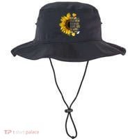I Became A Teacher Because Your Life Is Worth My Time Bucket Hat thumb 0