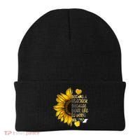 I Became A Teacher Because Your Life Is Worth My Time Beanie thumb 0