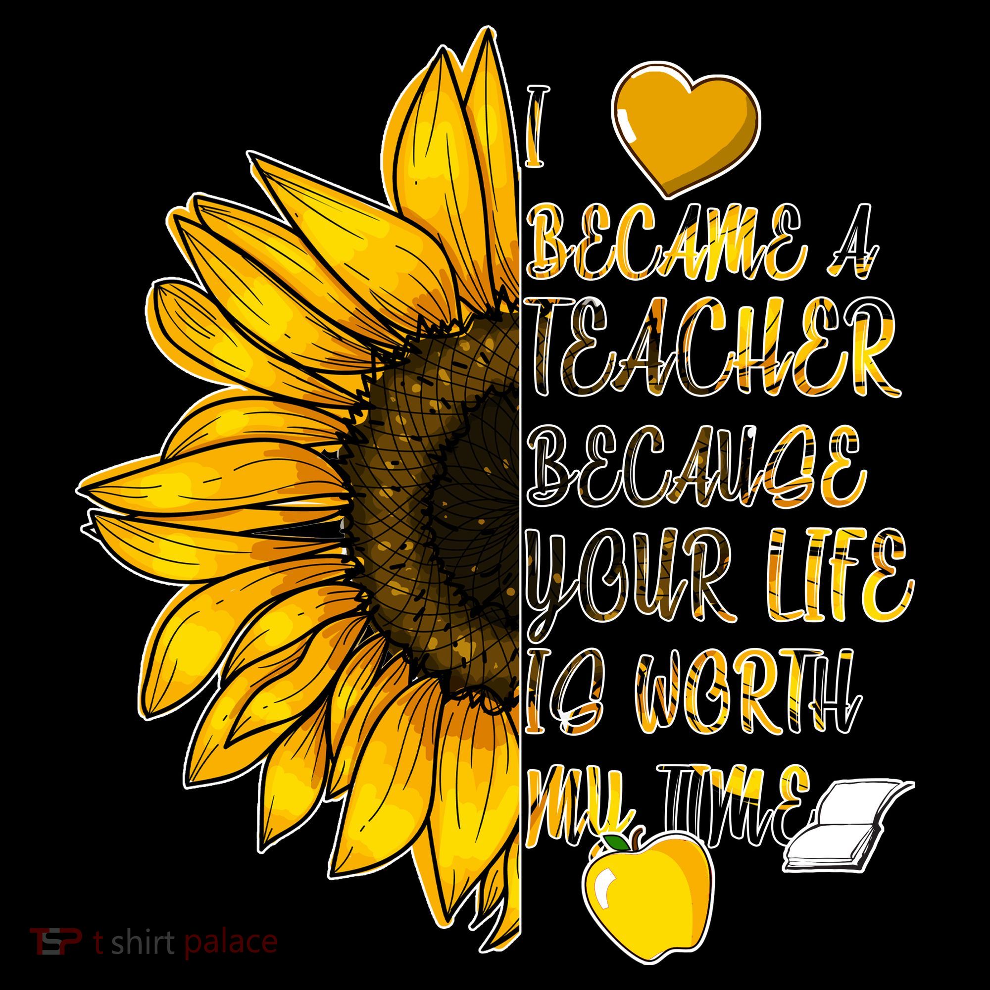 I Became A Teacher Because Your Life Is Worth My Time Women's Hoodie