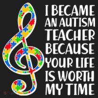 I Became An Autism Teacher For You Women's Sweatshirt thumb 2