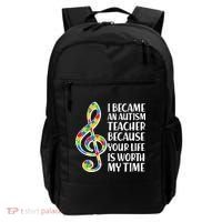 I Became An Autism Teacher For You Backpack thumb 0