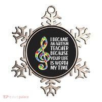 I Became An Autism Teacher For You Ornament thumb 0