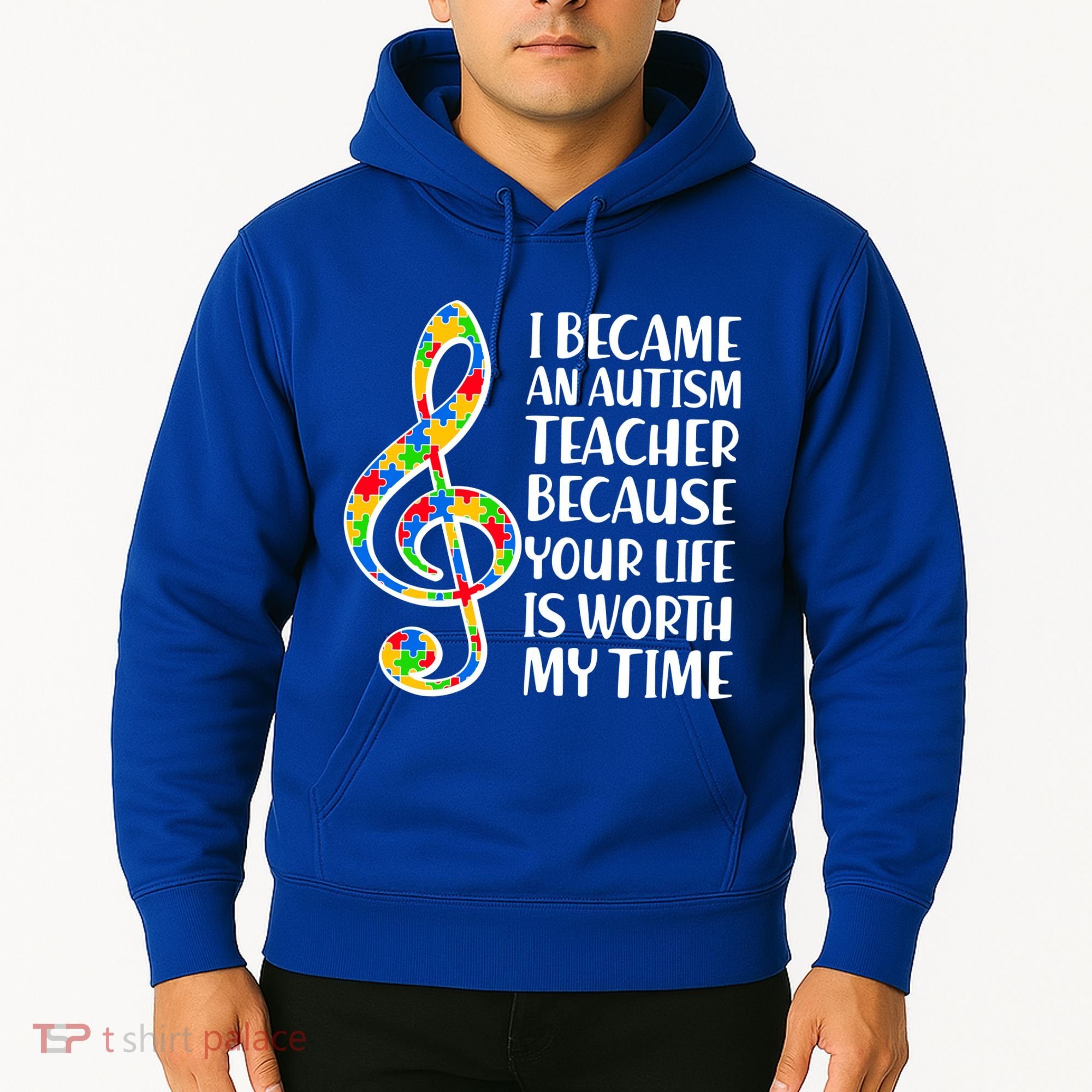 I Became An Autism Teacher For You Hoodie
