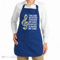 I Became An Autism Teacher For You Apron thumb 2