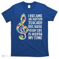 I Became An Autism Teacher For You T-Shirt thumb 0