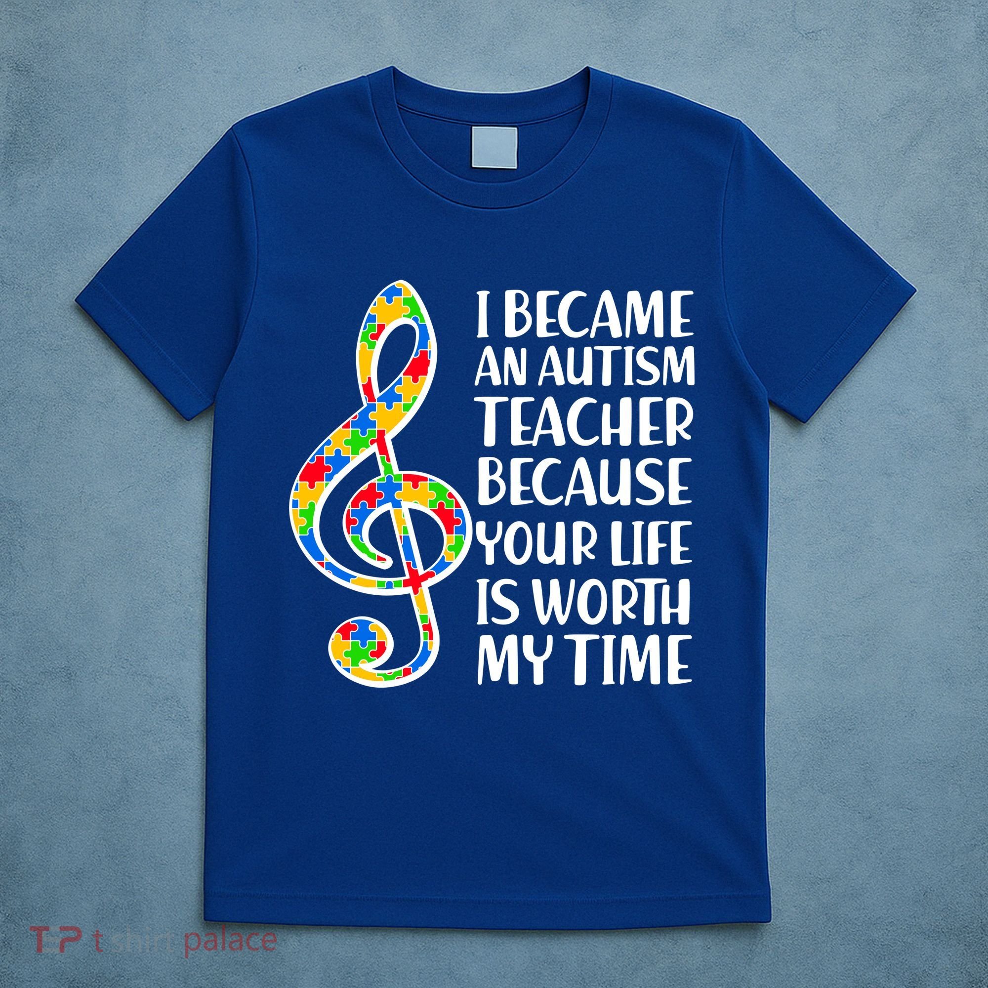 I Became An Autism Teacher For You T-Shirt