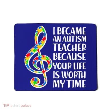I Became An Autism Teacher For You Mousepad