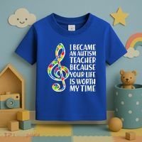 I Became An Autism Teacher For You Toddler T-Shirt thumb 3