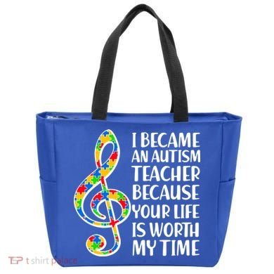 I Became An Autism Teacher For You Tote Bag