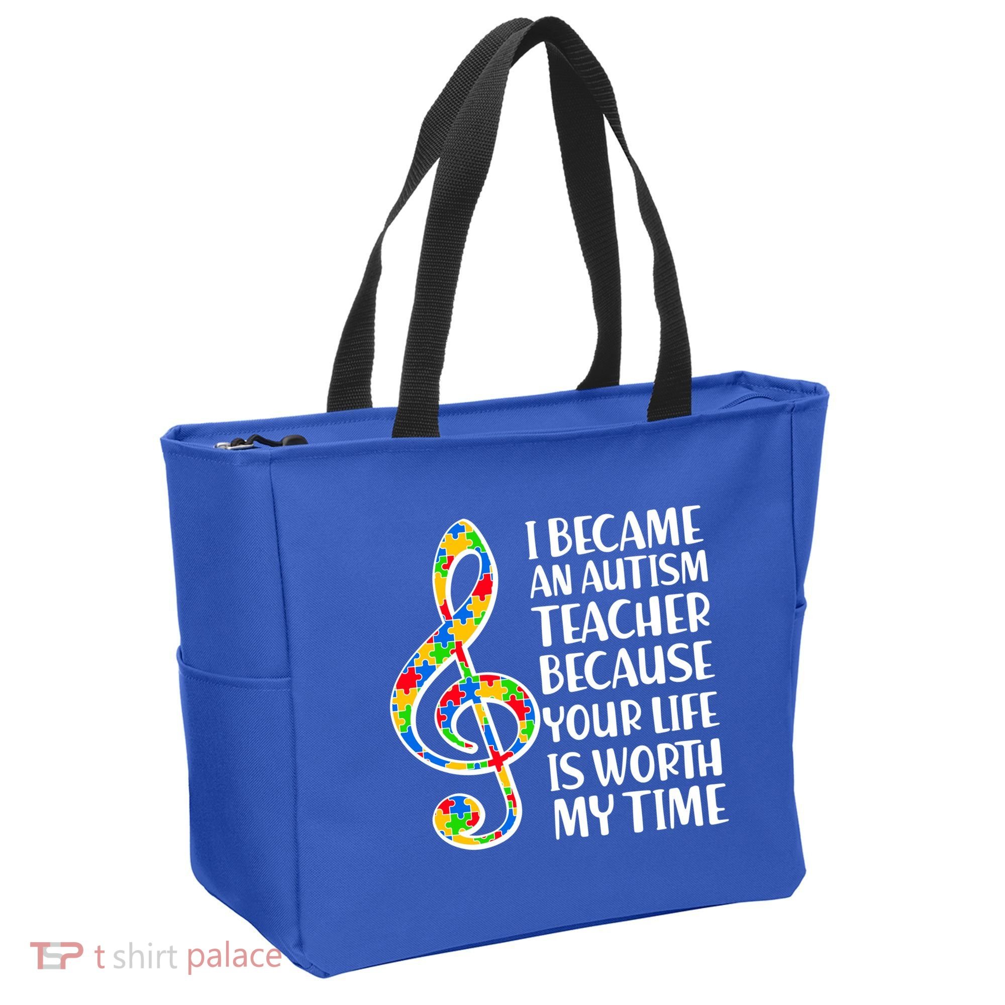I Became An Autism Teacher For You Tote Bag