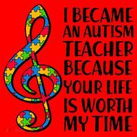 I Became An Autism Teacher For You Santa Hat thumb 1