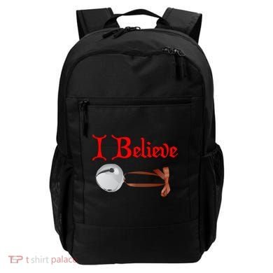 I Believe Christmas Bell Backpack