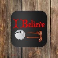 I Believe Christmas Bell Coaster thumb 0
