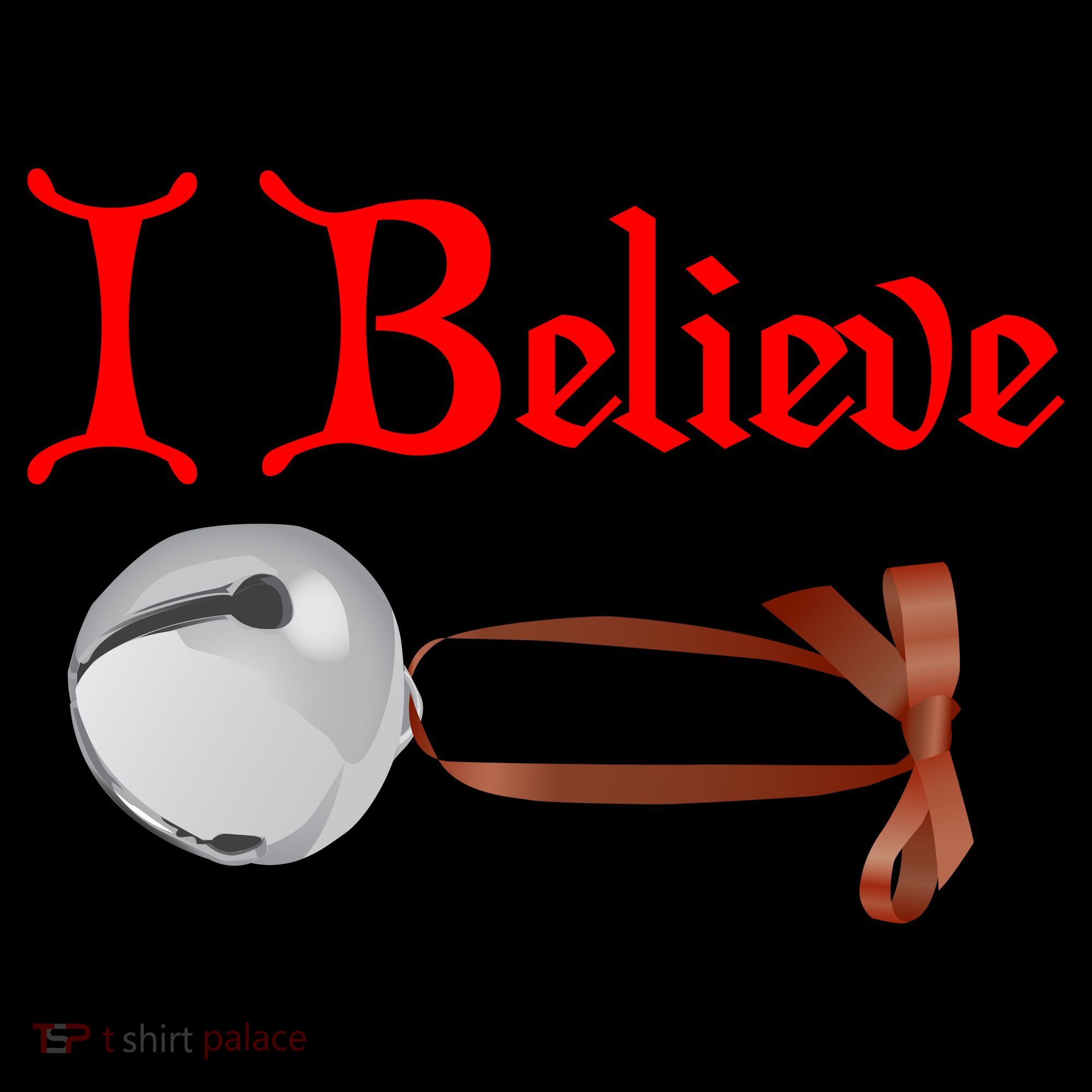 I Believe Christmas Bell Toddler Hoodie