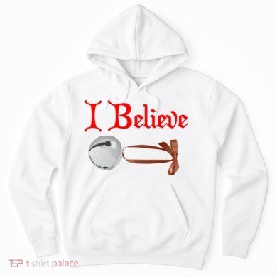 I Believe Christmas Bell Hoodie