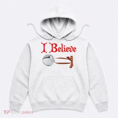 I Believe Christmas Bell Hoodie