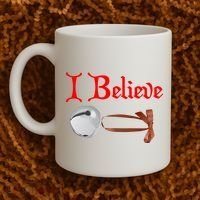 I Believe Christmas Bell Coffee Mug thumb 2