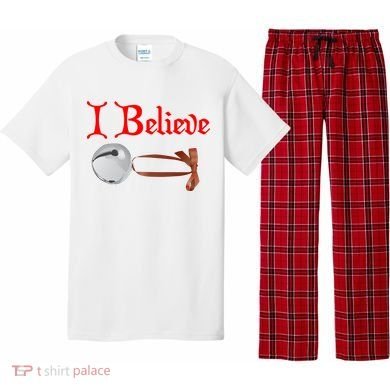I Believe Christmas Bell Pajama Set